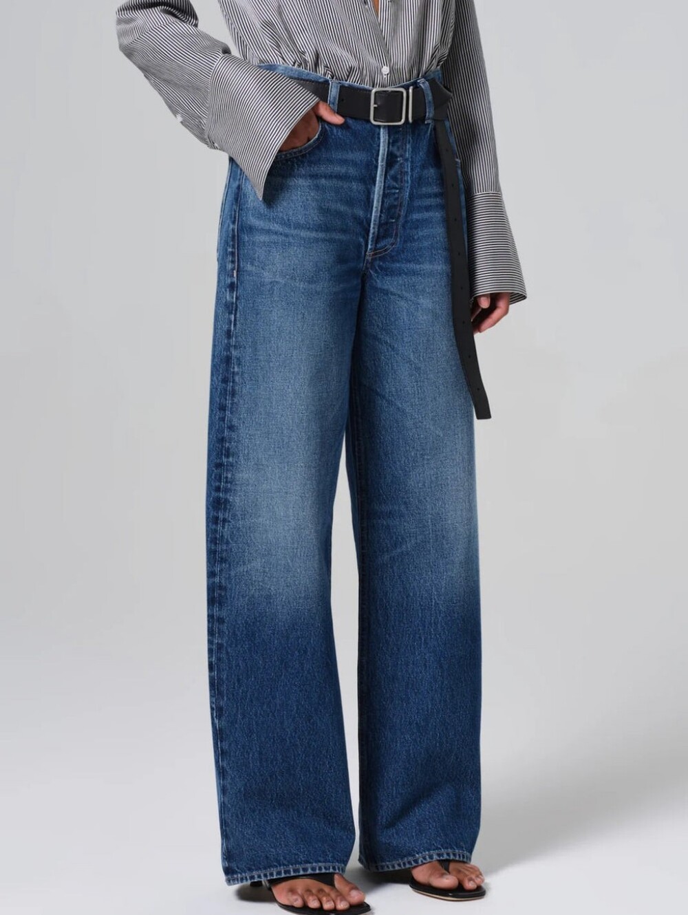 Citizens Of Humanity Ayla Baggy In Claremont, Size 26 - Picture 6 of 16